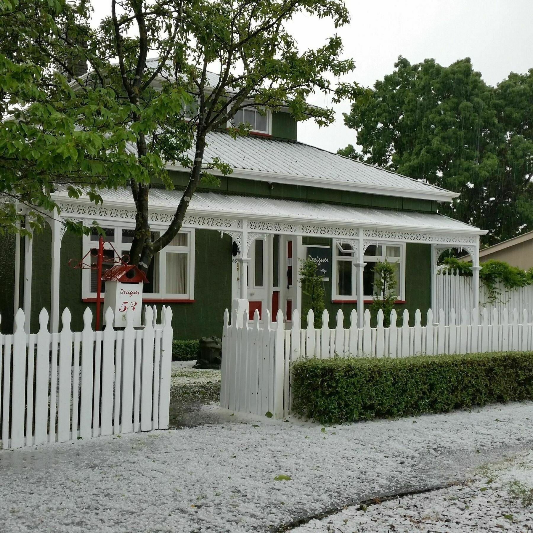 Designer Cottage Christchurch Exteriör bild